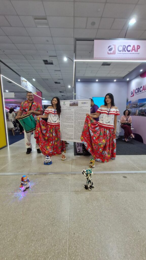 CRCAP leva a cultura amapaense ao 14º Encontro Nacional da Mulher Contabilista com o projeto “Dança de Robôs no Meio do Mundo”